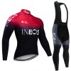 Completo Maglia ML + Pantaloncino con bretelle ML 2019 TEAM INEOS N001